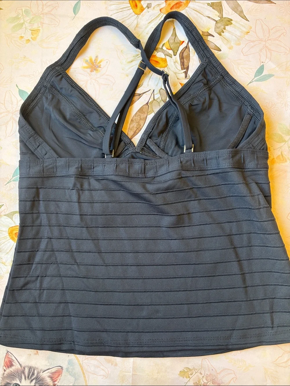 Classic Black Women’s Swim Tankini Top